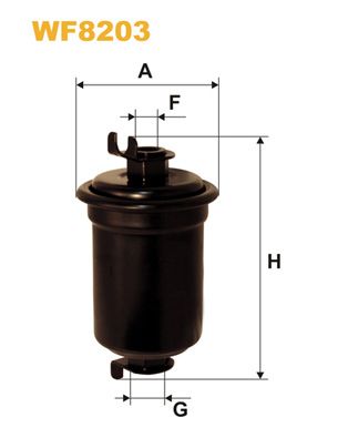 WIX FILTERS Polttoainesuodatin WF8203